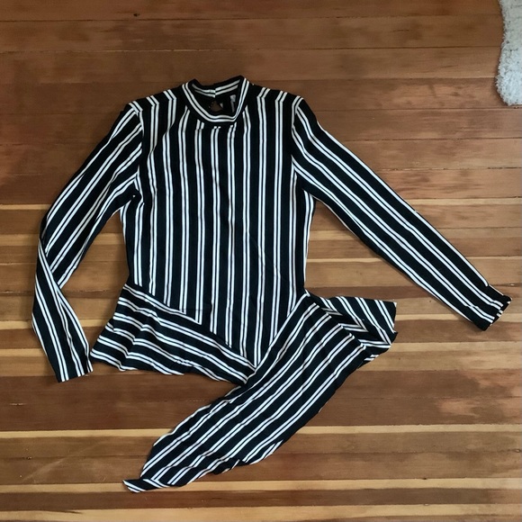 Leith asymmetrical hem top M - Picture 2 of 7